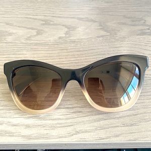 Chanel cat eye sunglasses